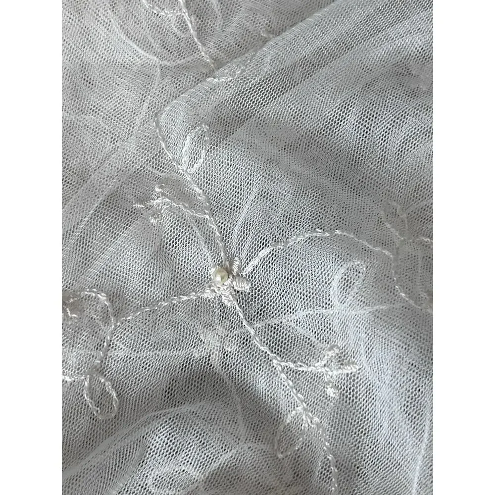 Unbranded ivory embroidered